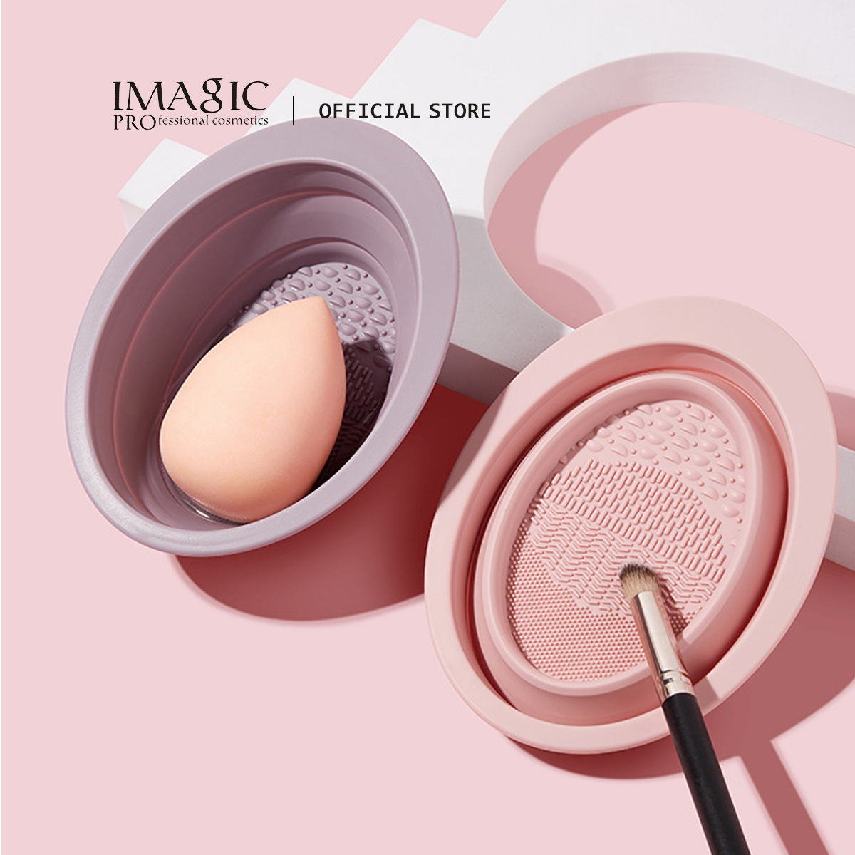 Beauty Makeup Artist - IMAGIC New Silicone Makeup Brush Cleaner