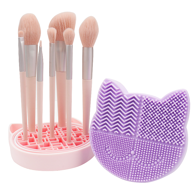 Beauty Home Makeup - Multi-Functional Silicone Makeup Brush Clean Mat
