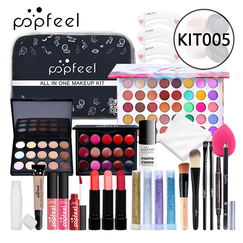 Huda Beauty Makeup Set - Make Up Sets Eyeshadow Lipstick Eyebrow