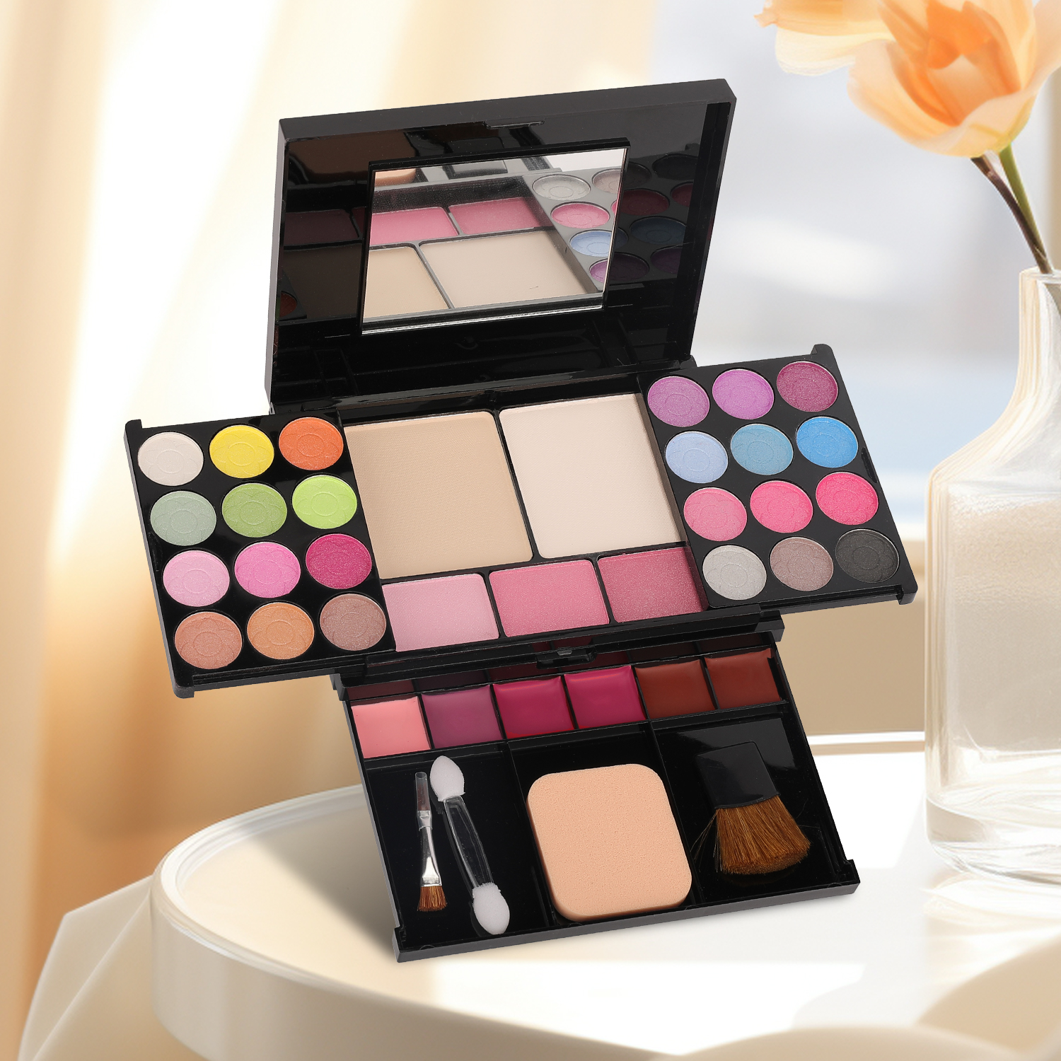 Huda Beauty Makeup Set - 35 color pearl eye shadow makeup