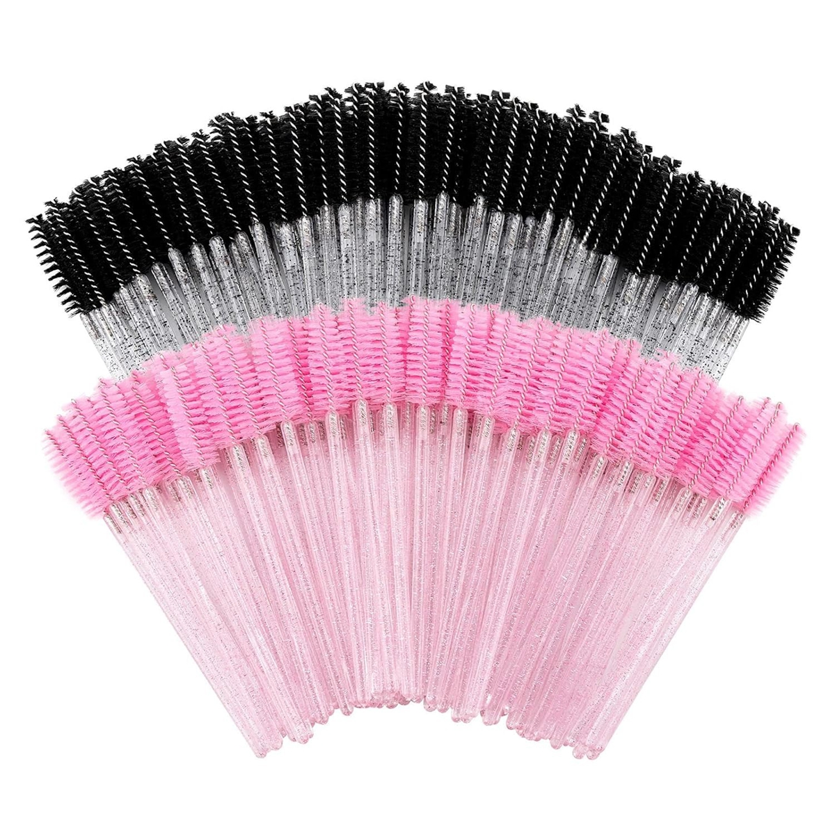 Beauty Home Makeup - 100 pcs Disposable Eyelash Mascara Brushes,
