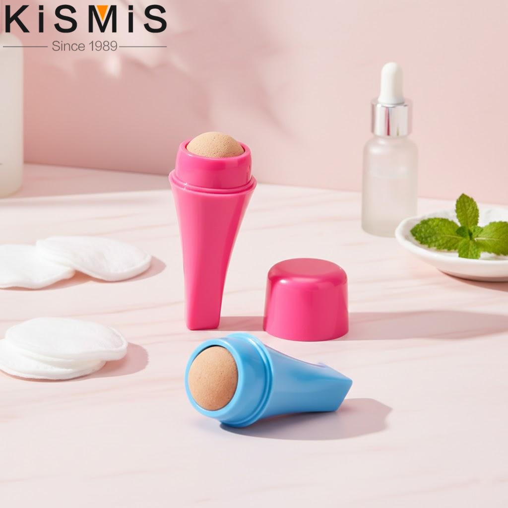 Beauty Zone Makeup - Volcanic Stone Facial Roller Mini Reusable