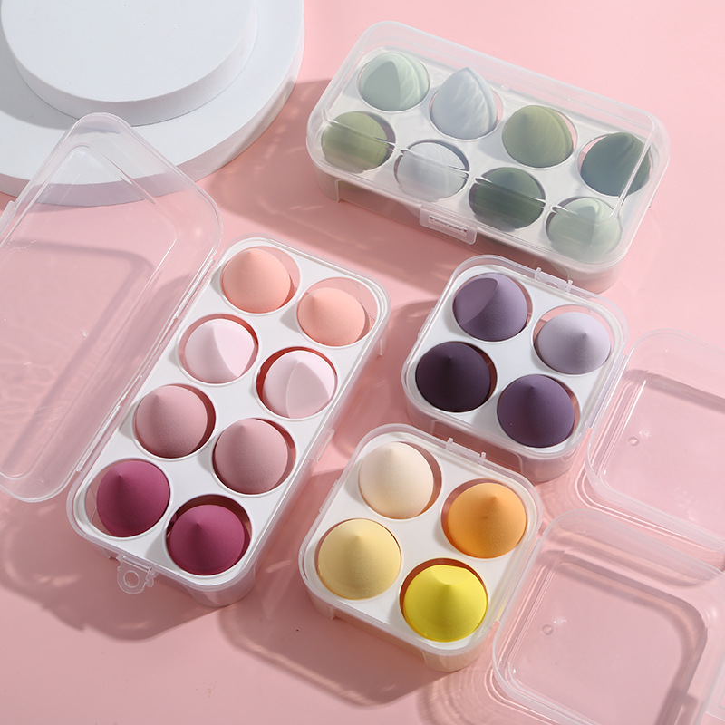 Beauty Makeup Egg - 4/8PCS Beauty Egg Makeup Sponge Makeup