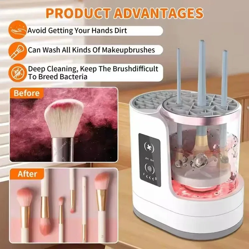 USB Electric Makeup Brush Clea – Beauty Home Makeup recenzja i cena