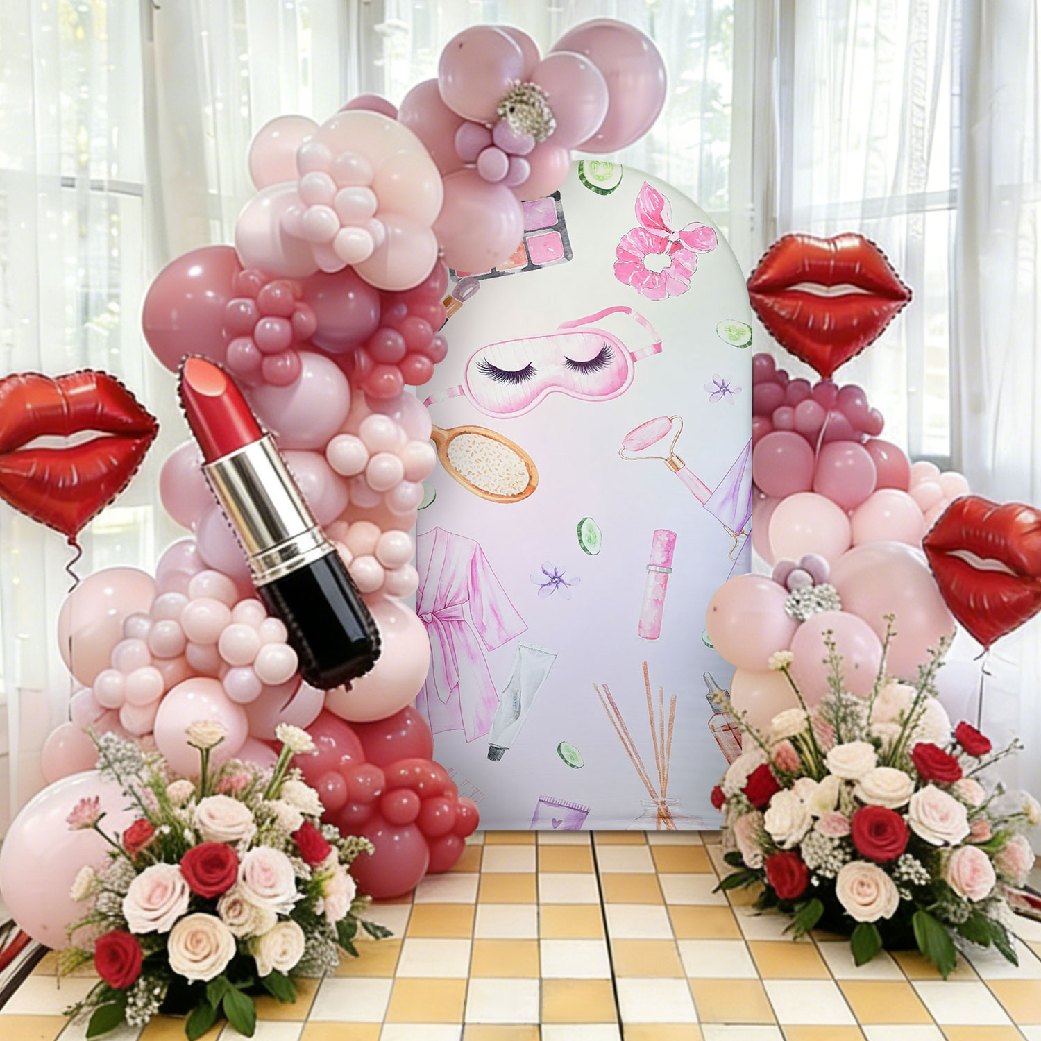 Happy Birthday Makeup Backdrop – Beauty Makeup School recenzja i cena