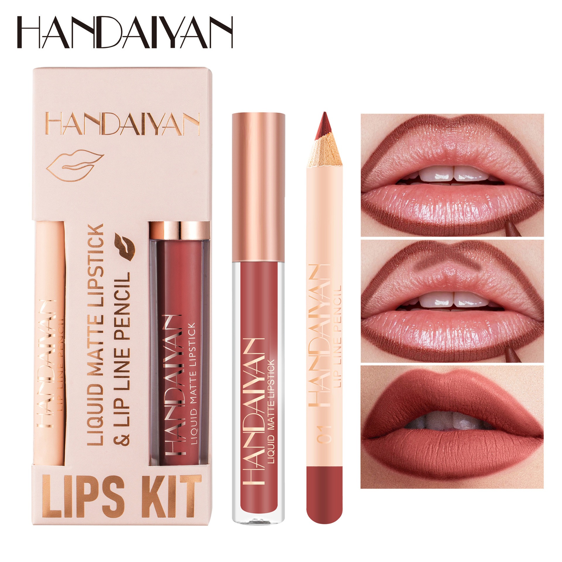 12 Color Lip Liner and Lipstic – Beauty Makeup Gift Sets recenzja i cena