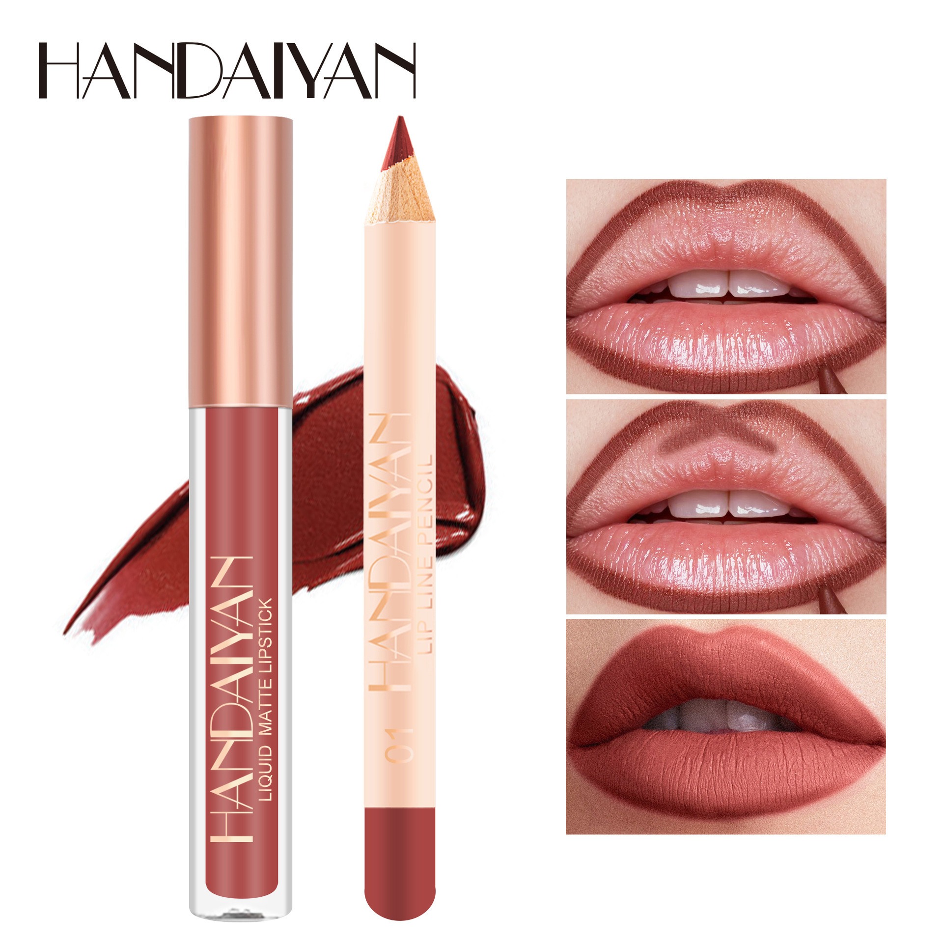 12 Color Lip Liner and Lipstic – Beauty Makeup Gift Sets recenzja i cena