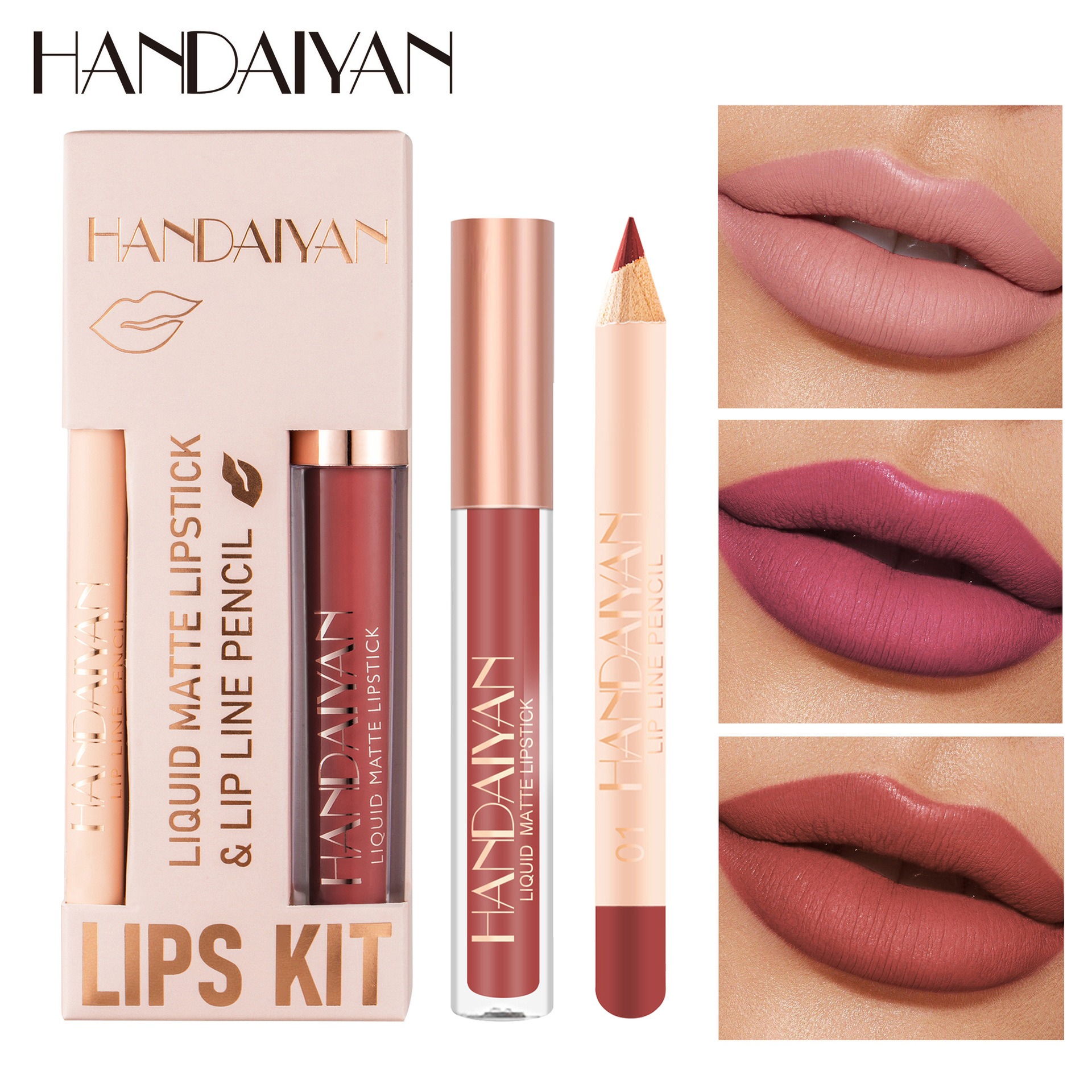 12 Color Lip Liner and Lipstic – Beauty Makeup Gift Sets recenzja i cena