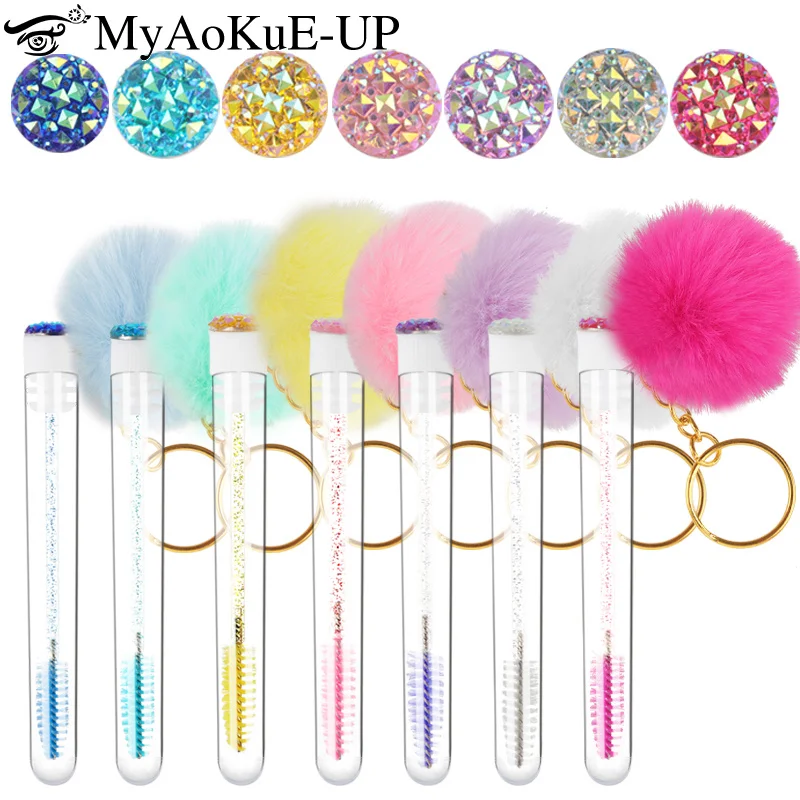 5pcs Tube Eyelash Brush With G – Beauty Makeup Youtube recenzja i cena