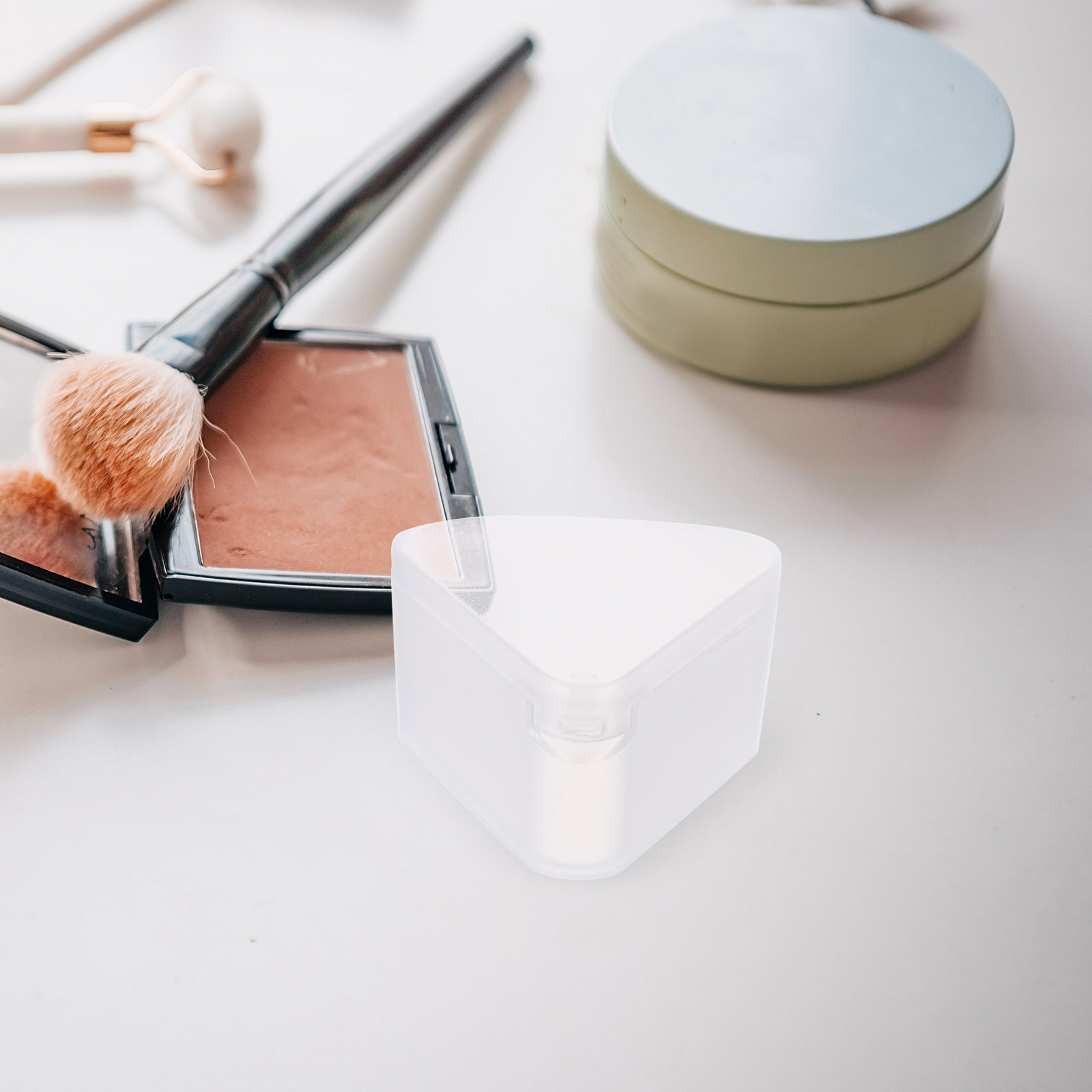 6Pcs Triangle Powder Puff Case – Beauty Makeup Egg recenzja i cena