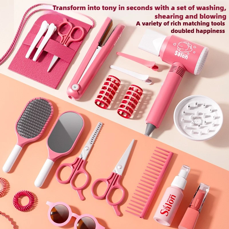 Girls Beauty Salon Set Kids Ha – Beauty Makeup Gift Sets recenzja i cena