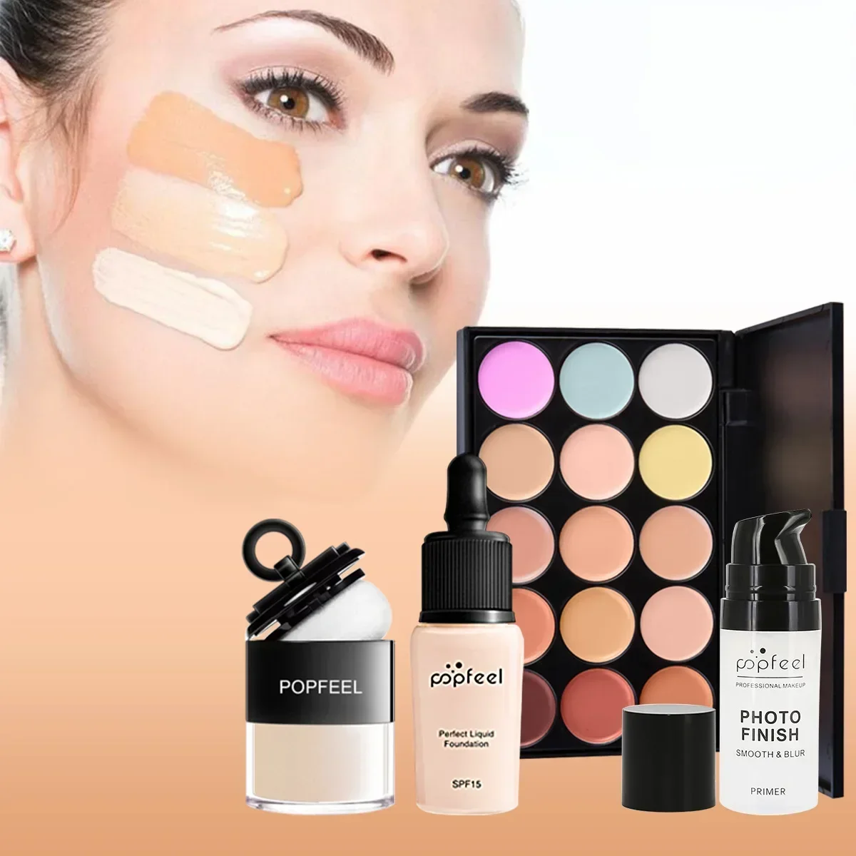 POPFEEL All-in-One Makeup Kit  – Huda Beauty Makeup Set recenzja i cena