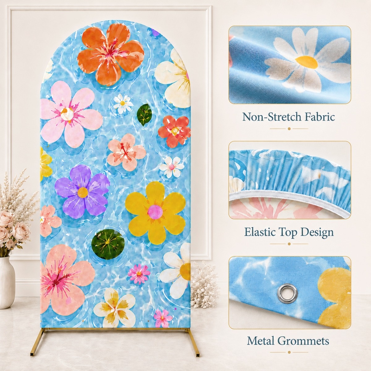 Arch Backdrop Cover Single Sid – Beauty Makeup School recenzja i cena