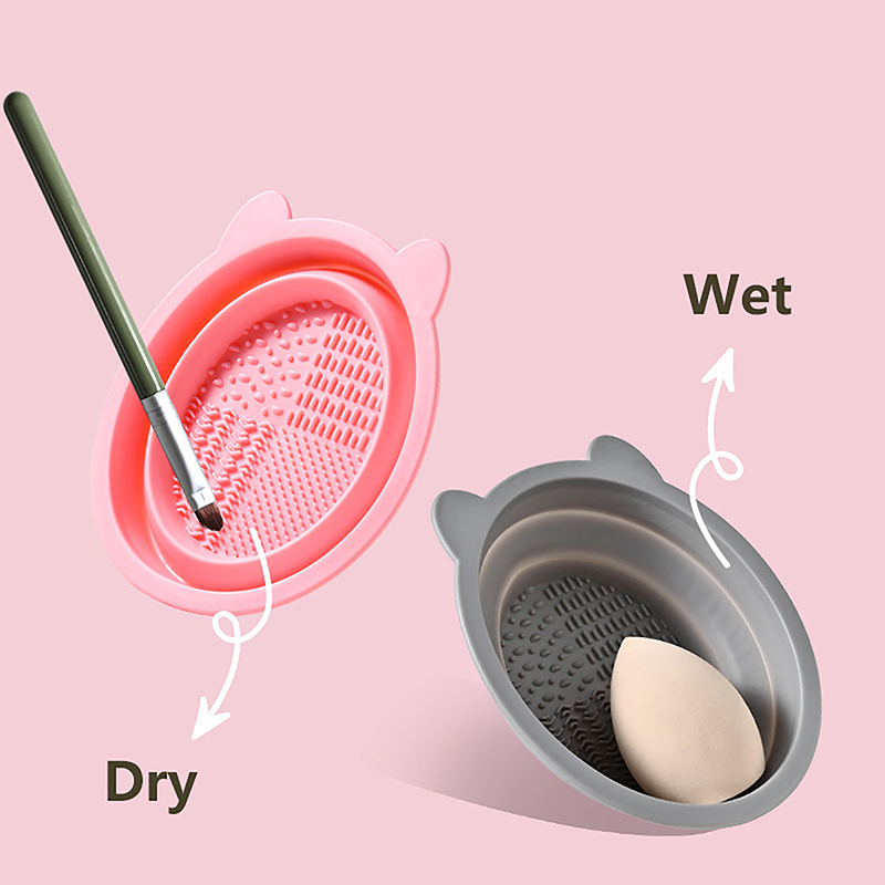 Bear Ears Silicone Makeup Brus – Beauty Makeup Egg recenzja i cena