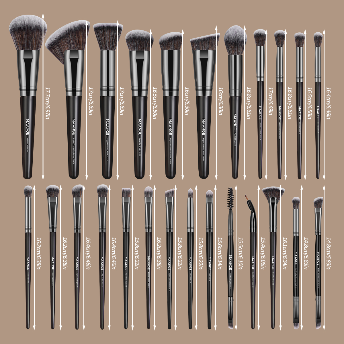 MAANGE 25Pcs Professional Gift – Beauty Makeup Gift Sets recenzja i cena