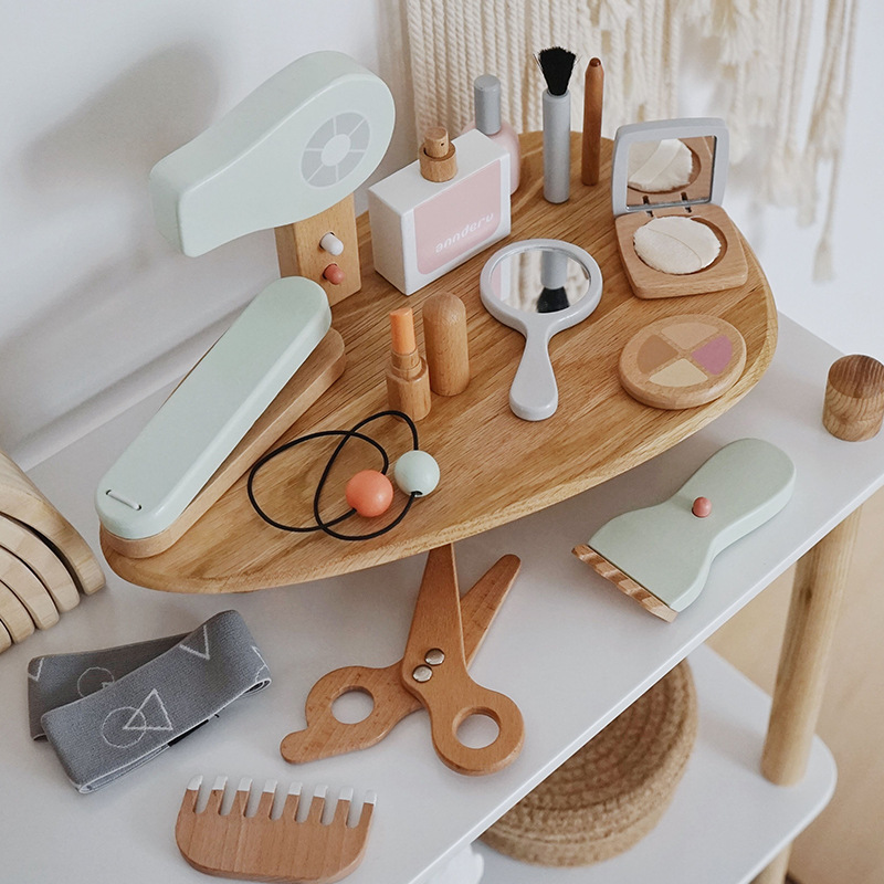 New Children Wooden Simulation – Beauty Makeup Gift Sets recenzja i cena