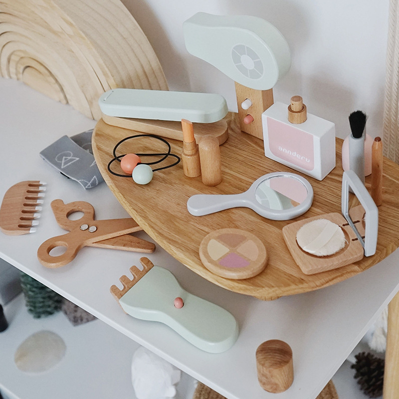 New Children Wooden Simulation – Beauty Makeup Gift Sets recenzja i cena