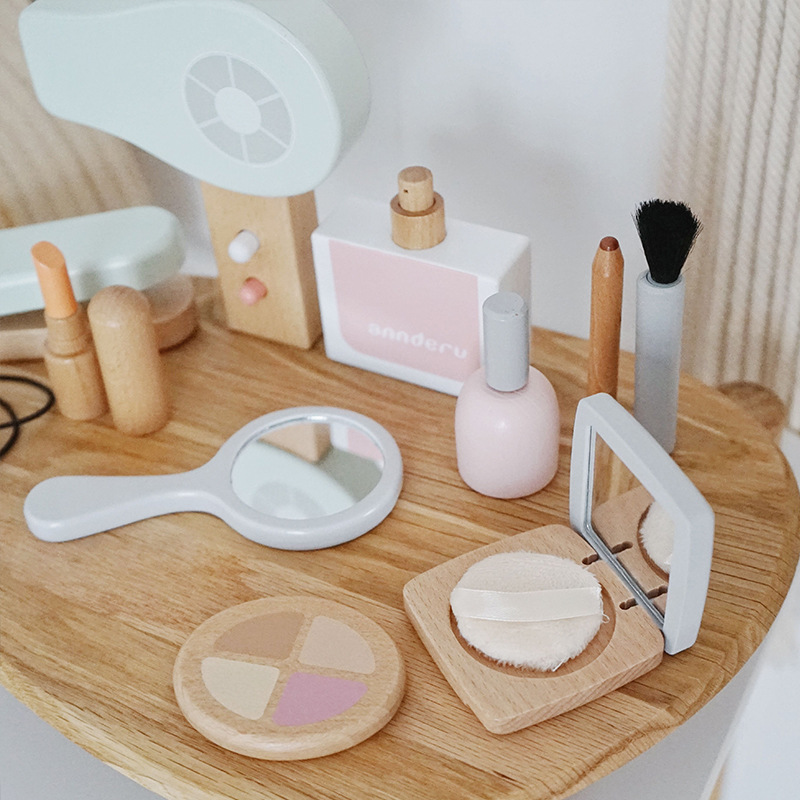 New Children Wooden Simulation – Beauty Makeup Gift Sets recenzja i cena