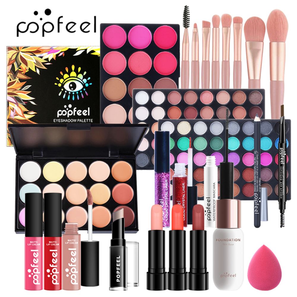 POPFEEL All-in-One Makeup Kit, – Huda Beauty Makeup Set recenzja i cena