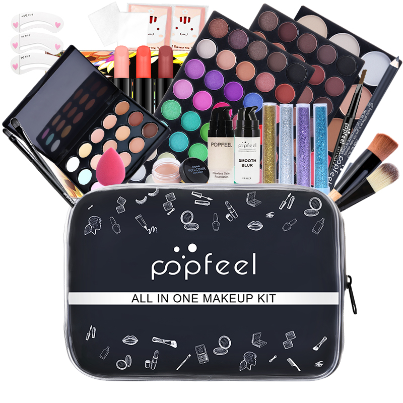 POPFEEL All-in-One Makeup Kit, – Huda Beauty Makeup Set recenzja i cena