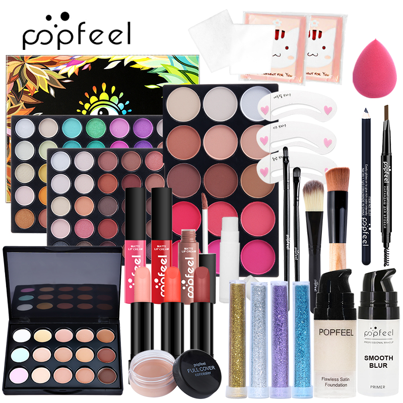 POPFEEL All-in-One Makeup Kit, – Huda Beauty Makeup Set recenzja i cena