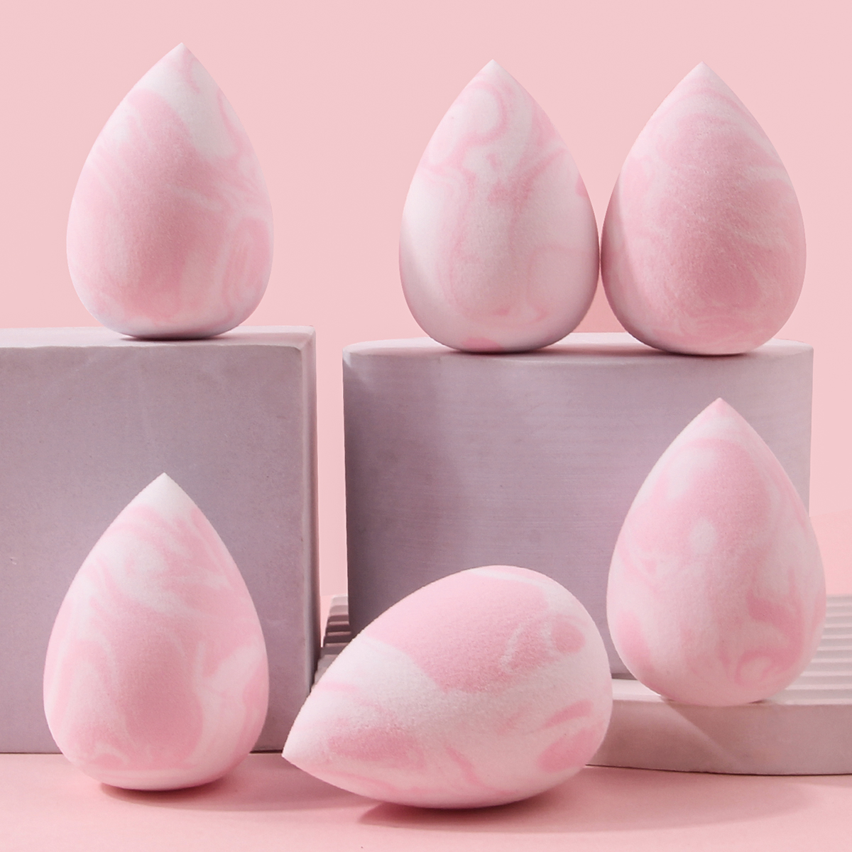 6PCS High Appearance Level Bea – Beauty Makeup Egg recenzja i cena