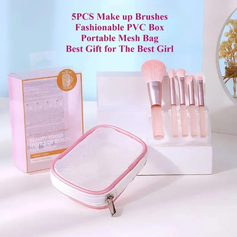 5Pcs Makeup Brushes Set Super  – Beauty Makeup Gift Sets recenzja i cena