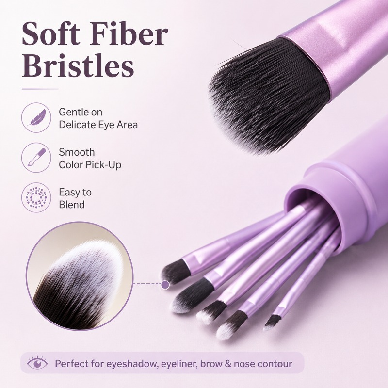 Mini Eye Brush Set with Compac – Beauty Makeup Youtube recenzja i cena