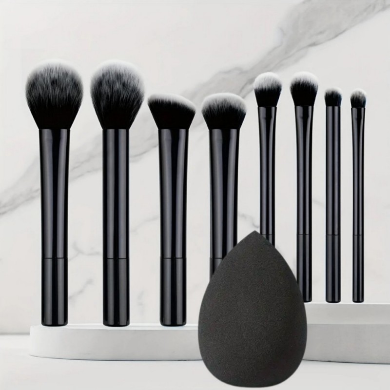 9pcs Multifunctional Black Mak – Beauty Makeup Egg recenzja i cena