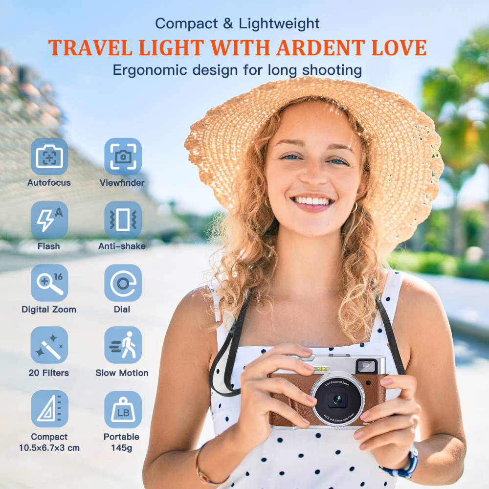 4K Digital Camera Auto Focus 4 – Beauty Makeup Youtube recenzja i cena