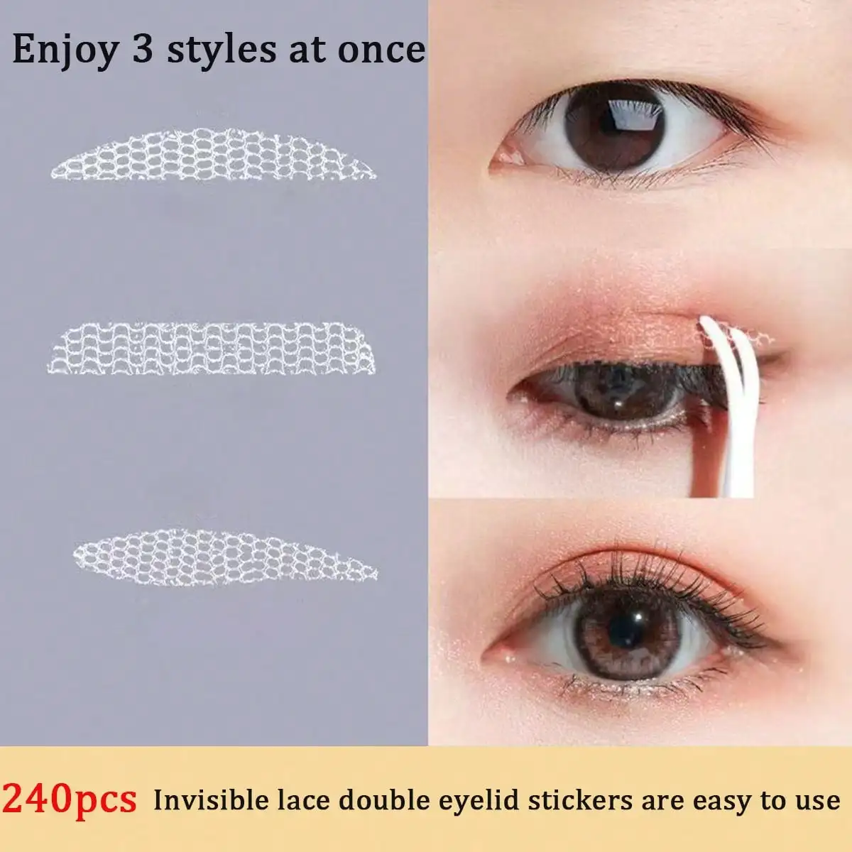 200pcs/Set Lace Eyelid Sticker – Beauty Makeup Gift Sets recenzja i cena