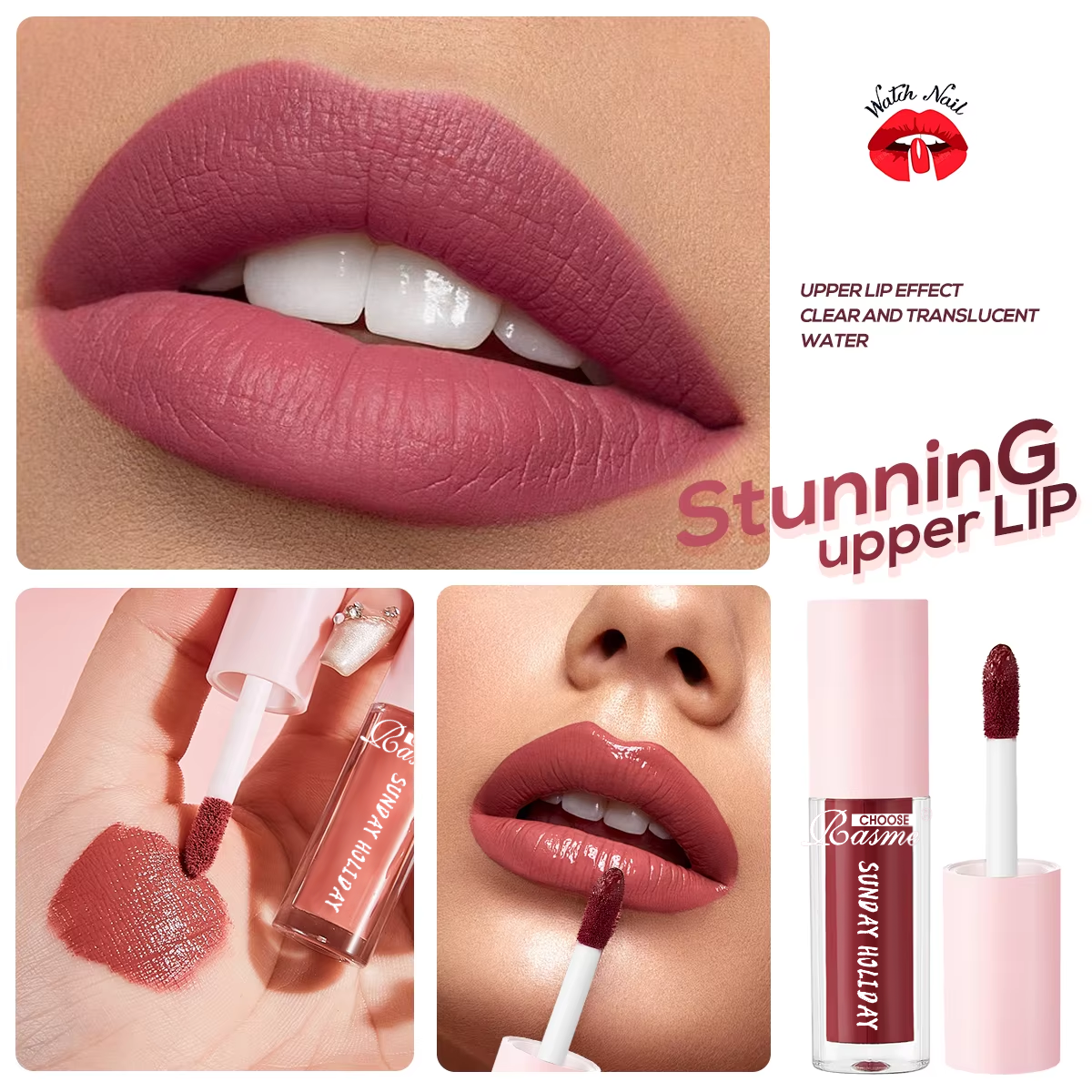 10 Pieces/Set Lip Gloss Velvet – Huda Beauty Makeup Set recenzja i cena