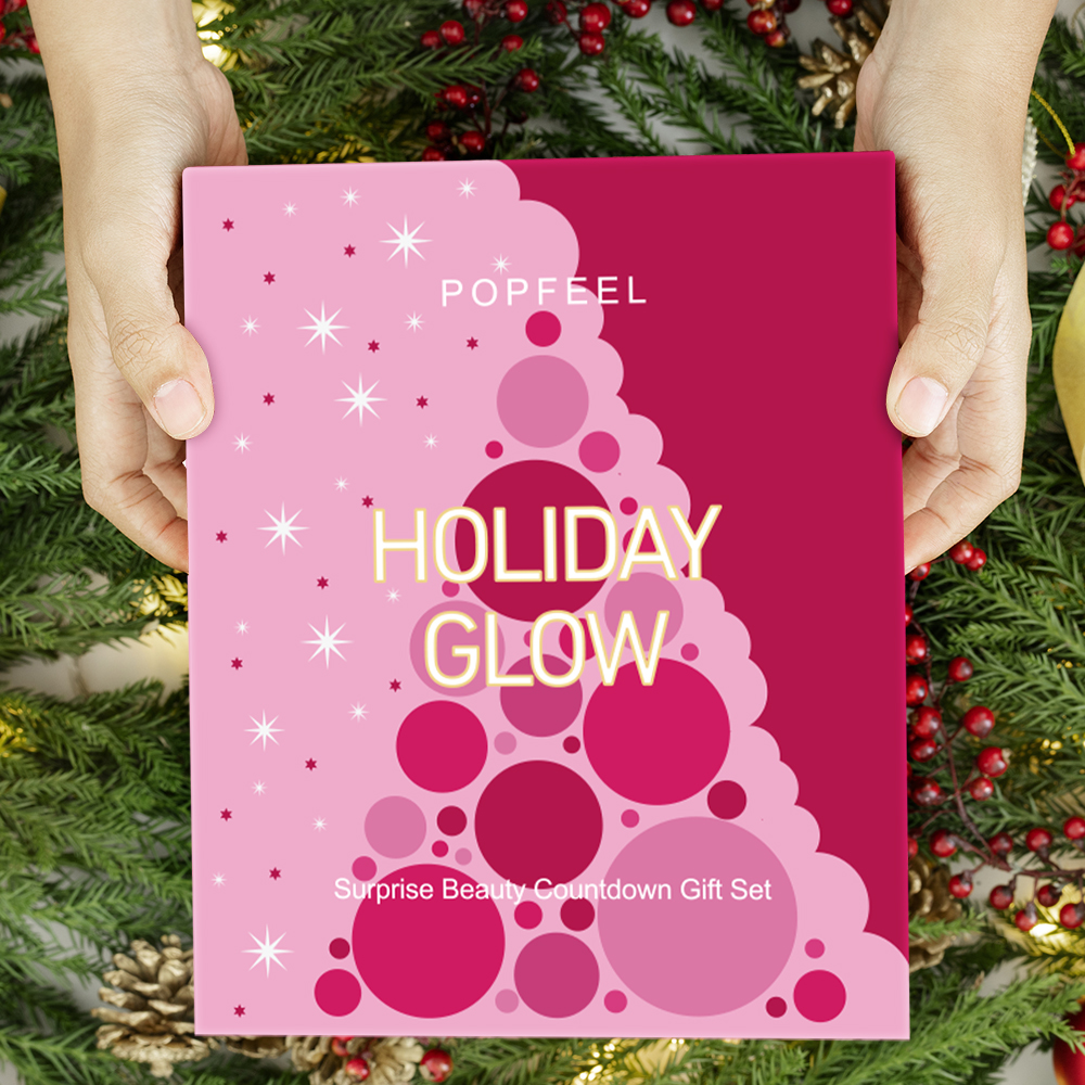 POPFEEL 24 Day Holiday Glow Ad – Beauty Makeup Gift Sets recenzja i cena