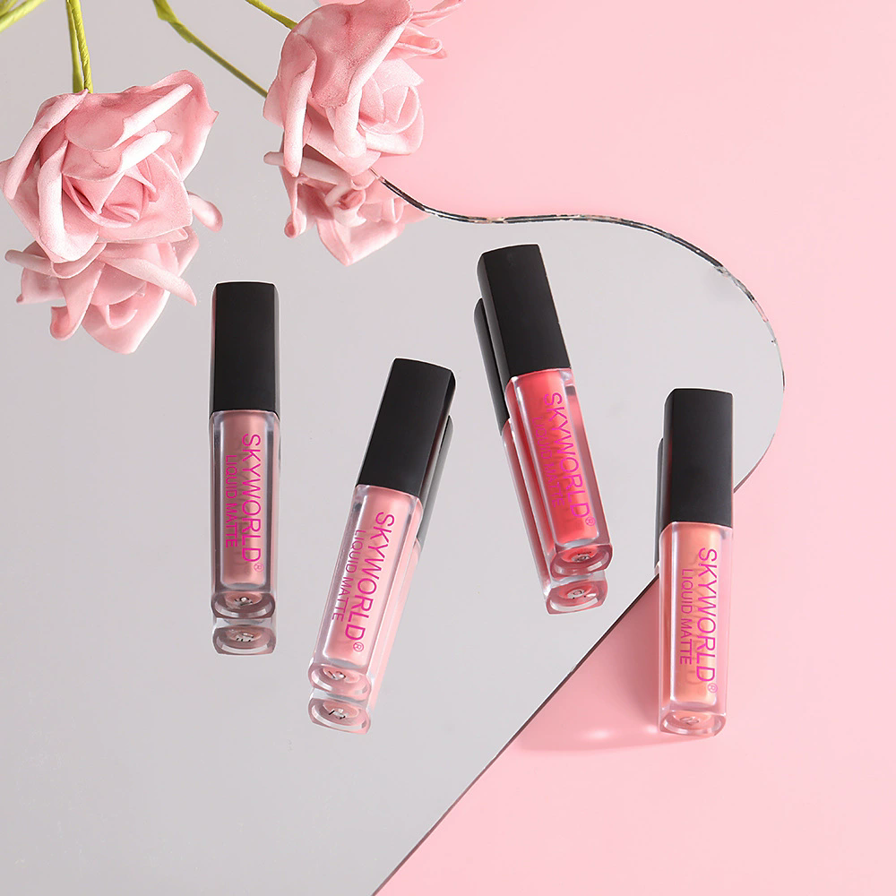 4pcs Lipstick Set Matte Lip Gl – Huda Beauty Makeup Set recenzja i cena